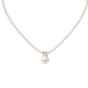 Silver Bay S925 Silver Pearl Necklace for Women, Fashionable, Generous, Round, Daifei style Pendant, Collar, Versatile Jewelry, Elegant and Exquisite Gift for Her, Jewelry for Myself, Friends, Family, Birthday Gift, Gratitude Gift Box