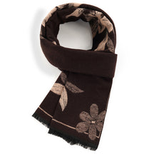 Women's scarf winter new ethnic style scarf, women's warm retro middle-aged and elderly mother style, small business customized gift, employee welfare gift box