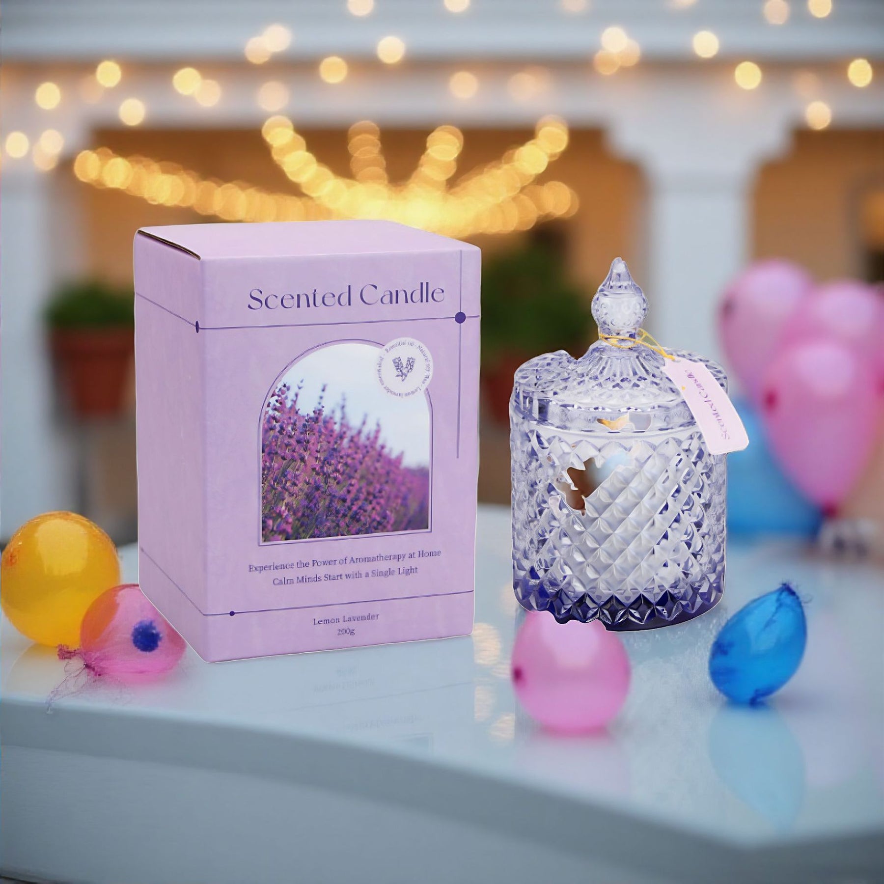 New Carved Cup Aromatherapy Candle Nordic Minimalist Style Advanced Good Smell Plant Essential Oil Fragrance Soybean Wax Lemon Lavender Handheld Gift Birthday Gift Celebration Valentine's Day Home Decoration Atmosphere Gift