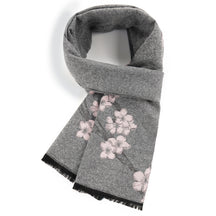 Women's scarf winter new ethnic style scarf, women's warm retro middle-aged and elderly mother style, small business customized gift, employee welfare gift box