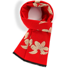 Women's scarf winter new ethnic style scarf, women's warm retro middle-aged and elderly mother style, small business customized gift, employee welfare gift box