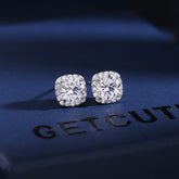 Japan and South Korea Micro set Simple Earrings Colorful Multicolor Zircon Temperament 925 Silver Needle Earrings Geometric Round Earrings Fashion Fashion Fashion Clothing Versatile Shiny Elegant Women Earrings Give Yourself to Friends Give sisters J