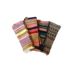 Fingerless wool knitted warm gloves for classmates to give to friends, small gift ideas for ladies, men, students, writing games, cold protection gloves