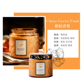 Relief Cup Handmade Soy Wax Aromatherapy Candle Home Office Bedroom Fragrance Birthday Gift for Girlfriend Birthday Party Holiday Celebration Anniversary Valentine's Day Home Decoration Atmosphere Gift