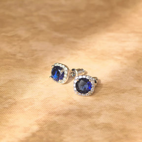 Japan and South Korea Micro set Simple Earrings Colorful Multicolor Zircon Temperament 925 Silver Needle Earrings Geometric Round Earrings Fashion Fashion Fashion Clothing Versatile Shiny Elegant Women Earrings Give Yourself to Friends Give sisters J