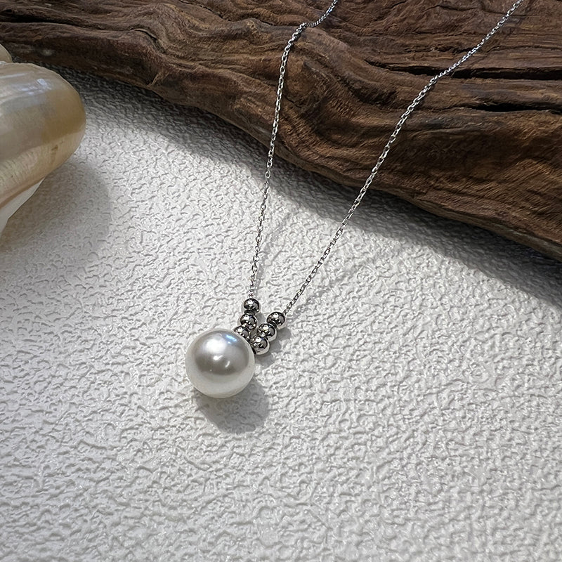 Pearl necklace for women, luxury, niche, high-class, autumn and winter hand made sweater chains, accessories, gifts for friends, gifts for themselves, fashionable and exquisite birthday gifts for sisters, clothing, accessories, necklaces
